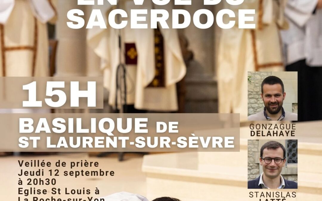 Ordinations diaconales – 14 septembre 2024